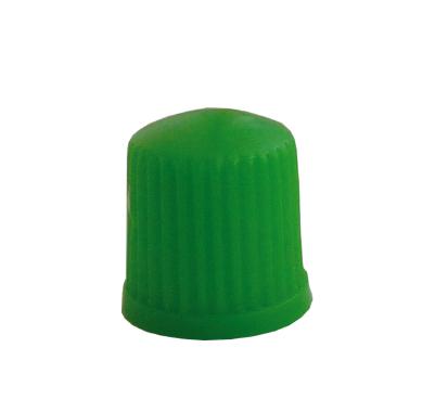 Čepička ventilků plastová, zelená