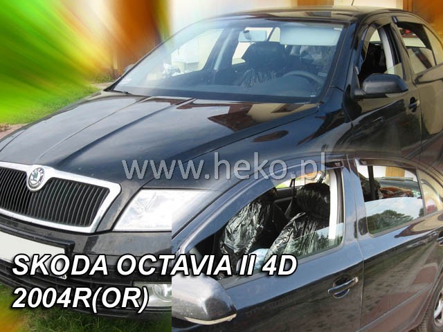 Plexi Škoda Octavia II 5D 04R (876)