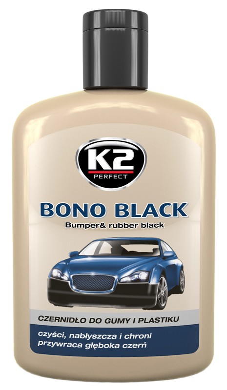 K2 BONO BLACK 200 ml - pasta na vnější plasty, K030