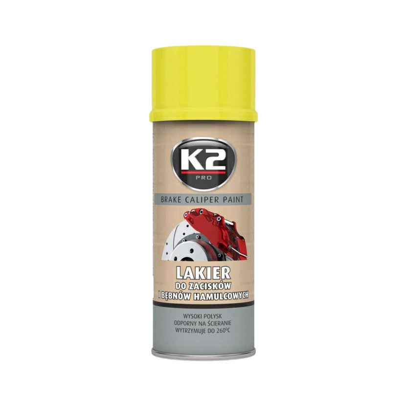 K2 BRAKE CALIPER PAINT 400 ml MODRÁ - barva na brzdové třmeny a bubny, L346NI