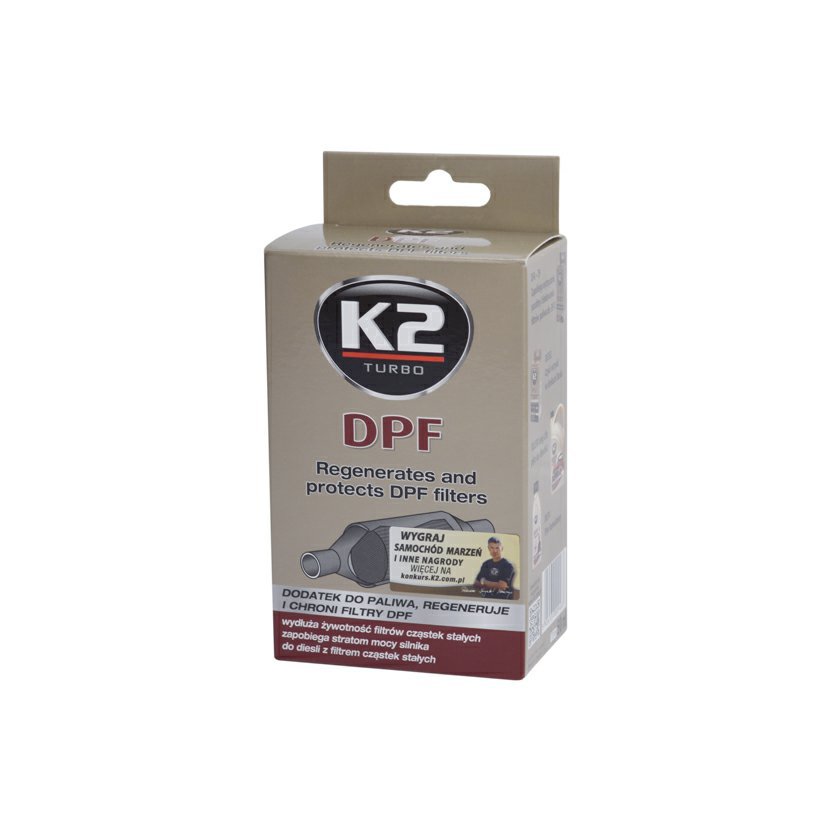 K2 DPF 50ml - přídavek do paliva, regeneruje a chrání filtry, T316