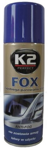 K2 FOX 150 ml - přípravek proti mlžení oken , K631