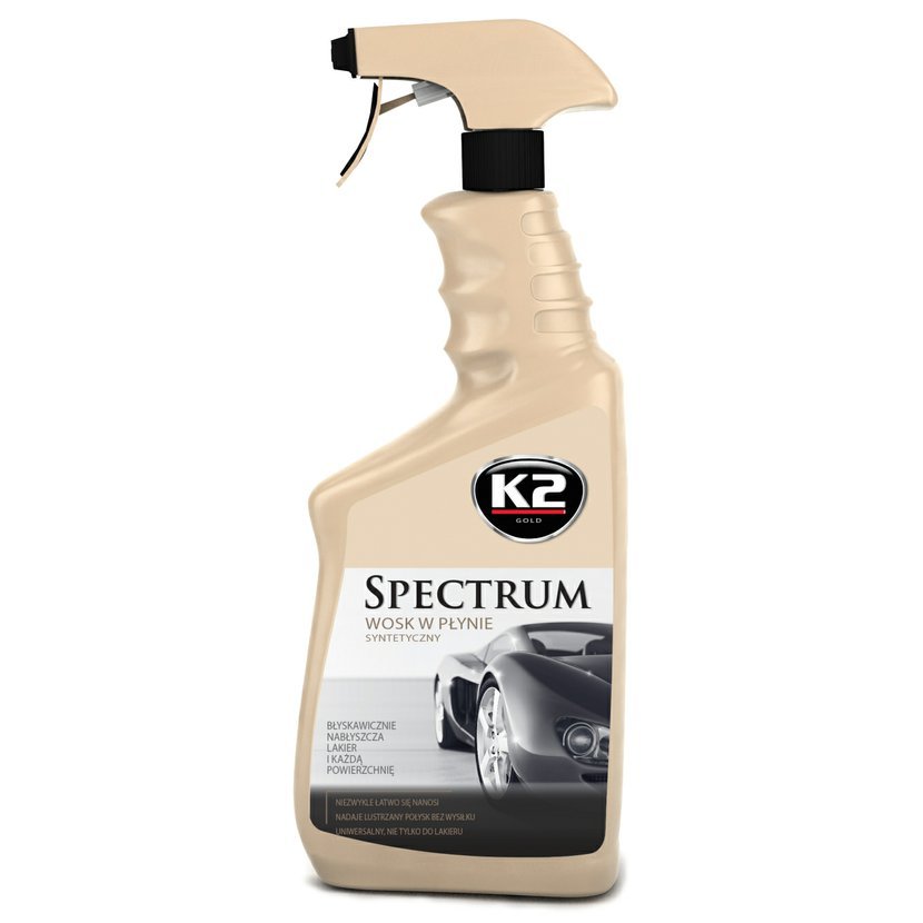 K2 SPECTRUM 700 ml - syntetický vosk ve spreji (Quick Detailer) bez mikroutěrky, G021