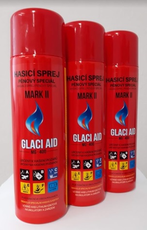 Hasicí spray GlaciAid MG-400, 400 ml