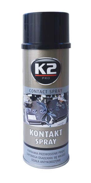 K2 CONTACT SPRAY 400 ml - kontaktní sprej, čistič elektrických částí , W125