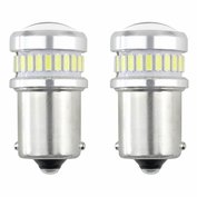 Žárovka LED 12/24V bílá 24xSMD + 3030 6SMD 1156, BA15S P21W R10W R5W, CAN-BUS, 02448