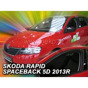 Plexi Škoda Rapid spaceback 5D 13R přední i zadní  (2065)