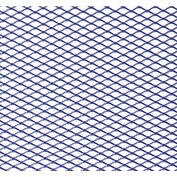 Hliníková mřížka (Tahokov) rozměr 1000x250 mm, AL 08 modrý VO