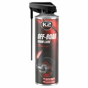 K2 OFF-ROAD CHAIN LUBE 250 ml - mazivo ve spreji na řetězy motocyklů, W139
