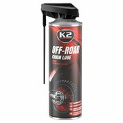 K2 OFF-ROAD CHAIN LUBE 500 ml - mazivo ve spreji na řetězy motocyklů, W140